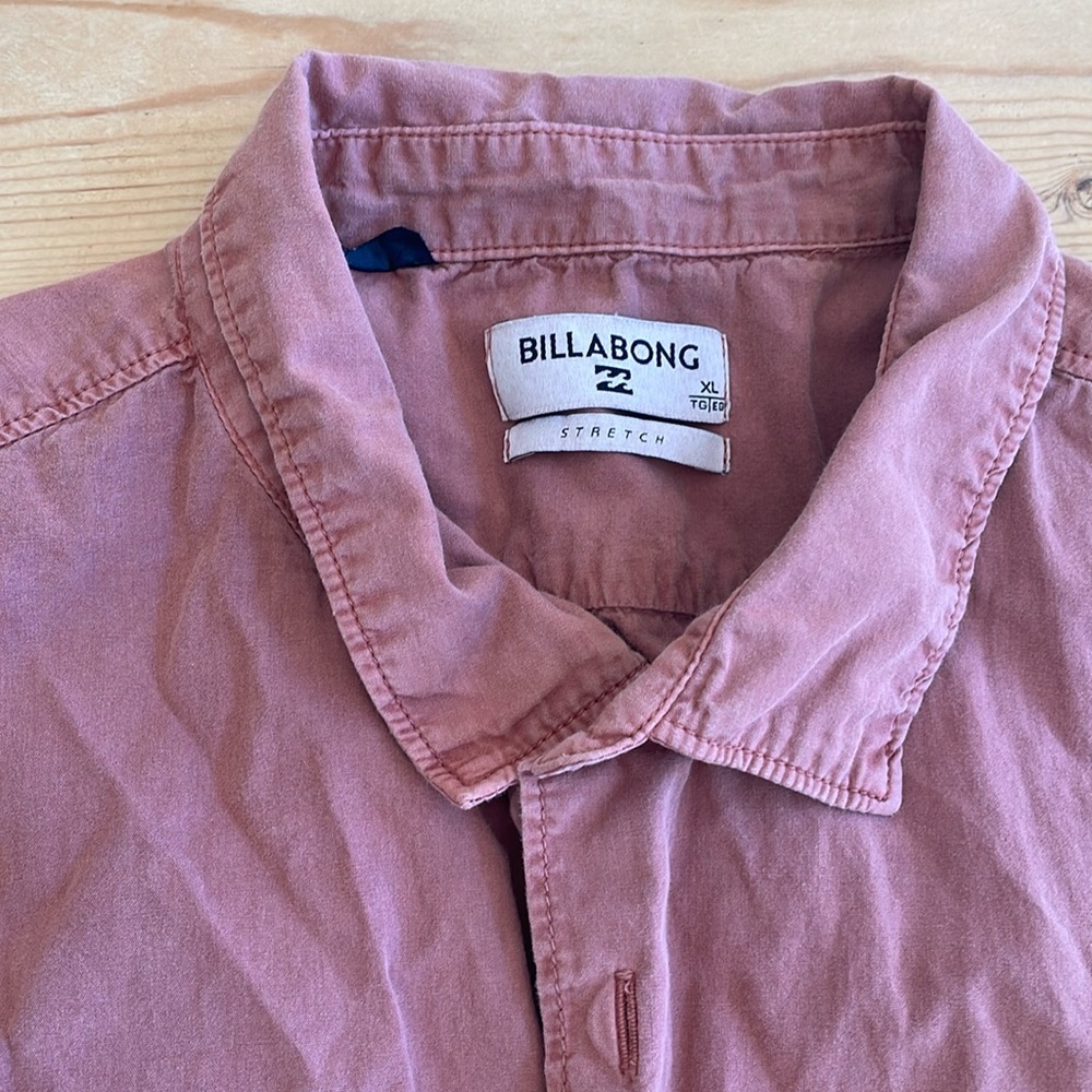 XL billabong dress down shirt